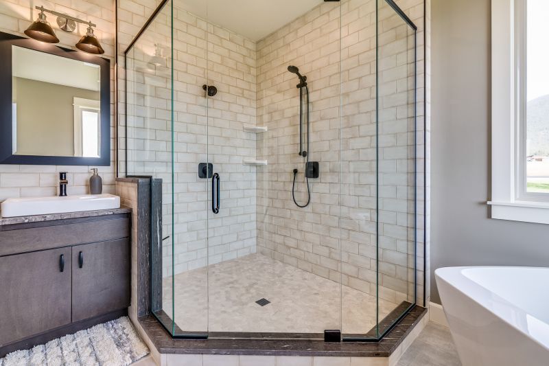Contemporary Shower Interior